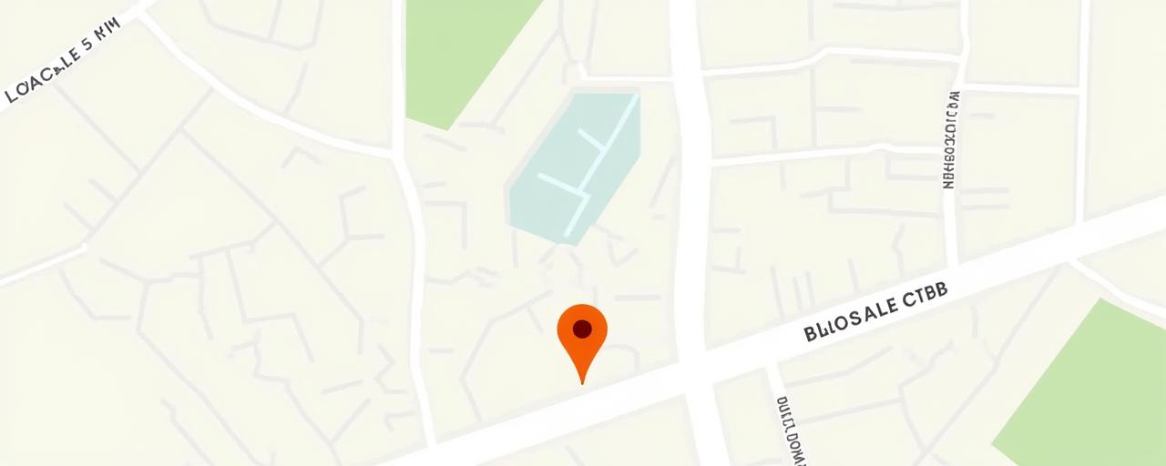 A map showing the location of Kookaburra Grounds on Lonsdale Street in Melbourne.